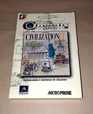 CD-ROM CLASSIC COLLECTION 5 CIVILIZATION II PROGRAMMA E MANUALE IN ITALIANO