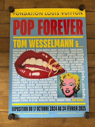 Affiche tom wesselmann - 40, x