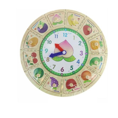Orologio educativo legno - orologio, in