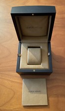 giorgio armani scatola per orologio in oro con libretto istruzioni e garanzia Ra
