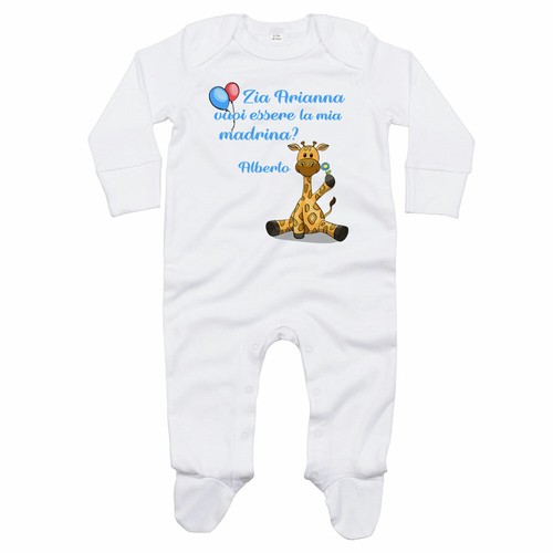 Tutina neonato personalizzata