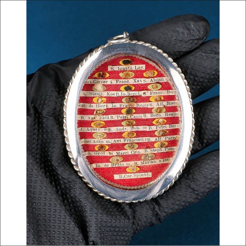 Antico reliquiario gesuita - , con