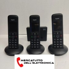 Telefono Cordless Gigaset C570 Trio Vivavoce Rubrica conl Display  Colori