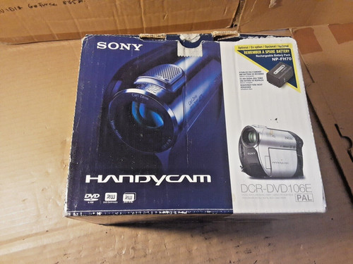 Sony handycam dcr dvd106e - handycam, dcr-dvd106e