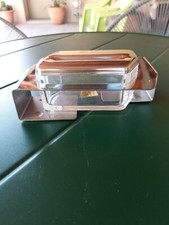 Formaggera  Vintage Acciaio INOX E CRISTALLO 