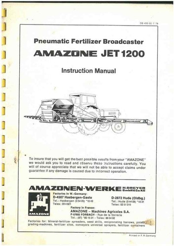 Amazone spandiconcime - amazone,