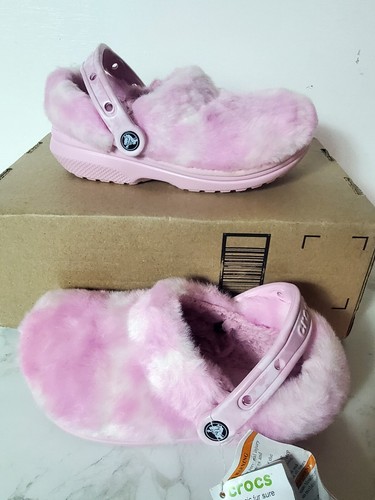 Ballerina crocs classic fur - ballerina,