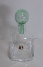 Bottiglia Vetro Murano Firmata