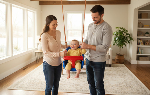 Altalena per bambini 1 - altalena,