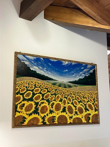 Massimo meda girasoli 155cm x - 155cm,