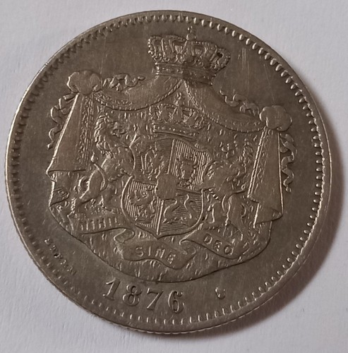 Romania lei 1876 - romania,, 1876.