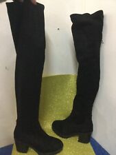 STIVALI  CUISSARDS IN NABUK NERO N 38 ☘️??????