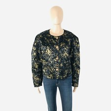 Giacca Blazer In Velluto Nero