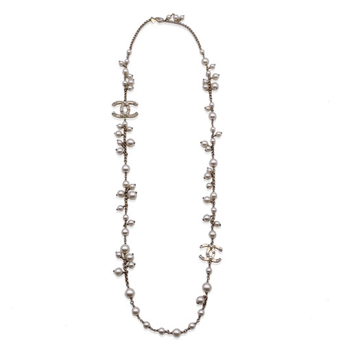Collana lunga con catena - , e