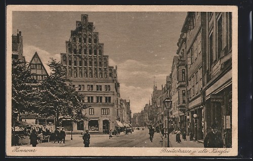 Cartolina hannover - cartolina,