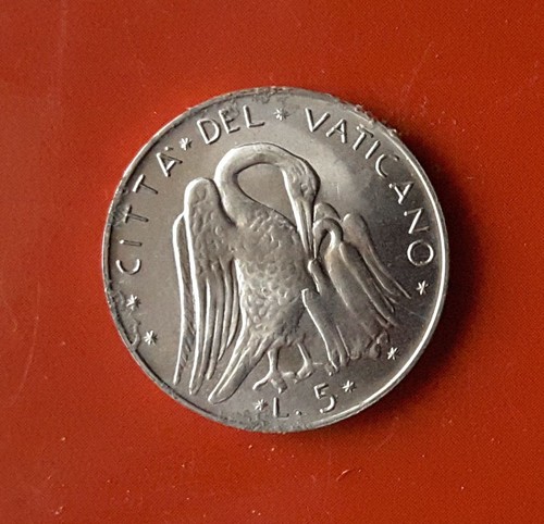 Lire 1971 vaticano rn134 - 5,