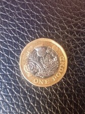 Moneta one pound 2016 regina Elisabetta II