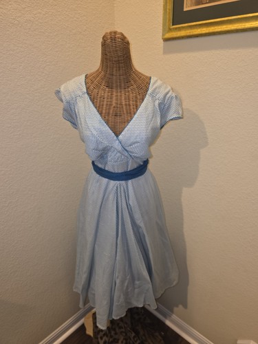 Abito cotone stile retrò - cotone, e