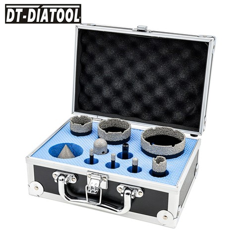 Set kit punte diamantate - 10,