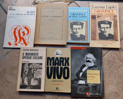 Lotto libri marx gramsci - lotto,
