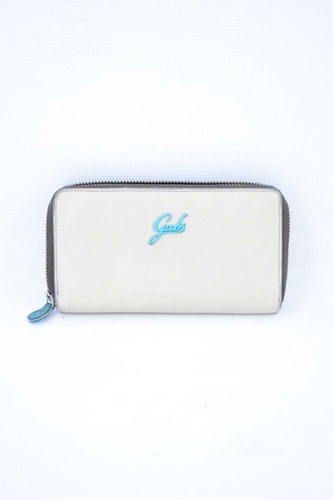 Portafoglio pelle beige e - in,