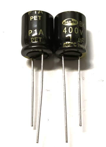 1uf 400v samwha 125 - 400v, 125°