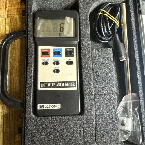 Anemometro filo caldo tipo s - filo,
