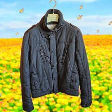 Giubbino Giubbotto Giacca CLAYTON UOMO color BLU Taglia M Casual 100% Poliestere