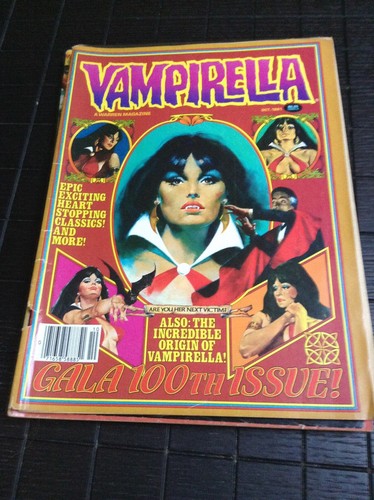 Vampirella 100 1981 cult - vampirella,