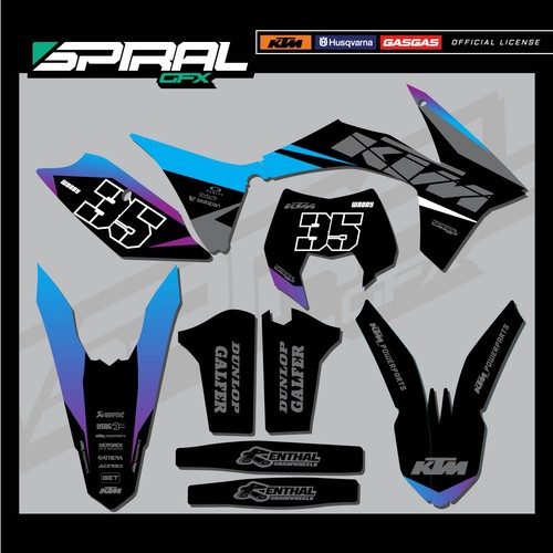 Kit grafica personalizzata - kit, mx