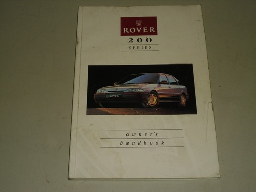 Manuale operativo rover 200 - manuale,