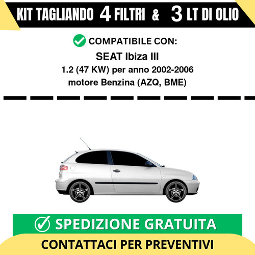 Tagliando per seat ibiza iii - tagliando,