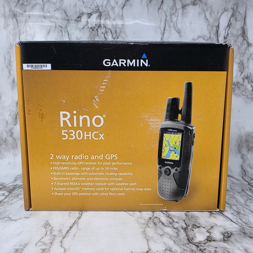 Garmin rino 530hcx radio - rino,