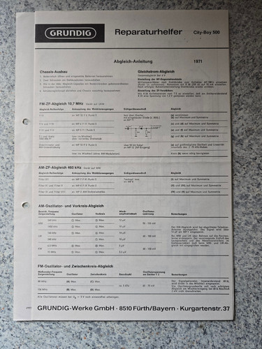 Grundig riparazione originale - riparazione,