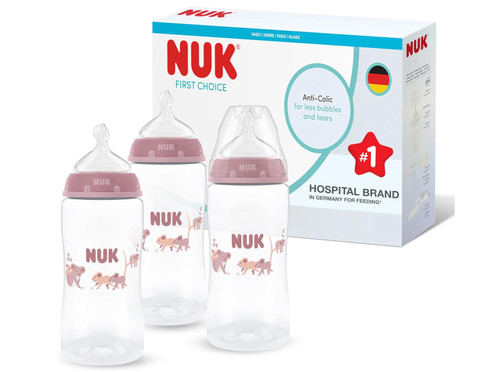 Nuk biberon anticolica pezzi - biberon,