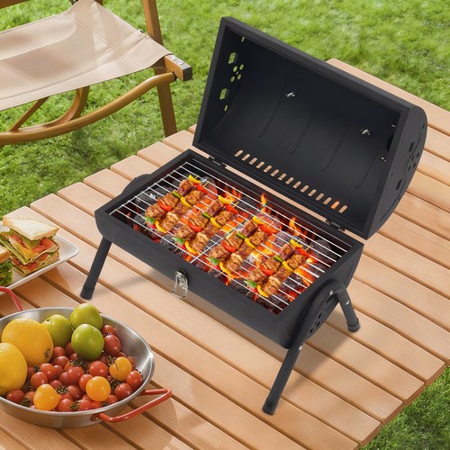 Charcoal grill smoker with - charcoal,