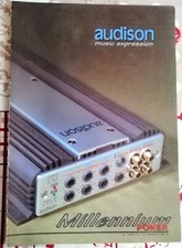 Catalogo Brochure Depliant Amplificatore AUDISON Millennium Leggere Descrizione 