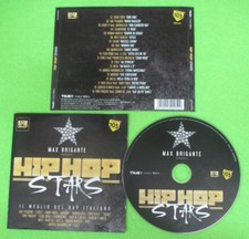 CD Compilation MAX BRIGANTE Hip Hop Stars FABRI FIBRA rap italiano no lp(C60)