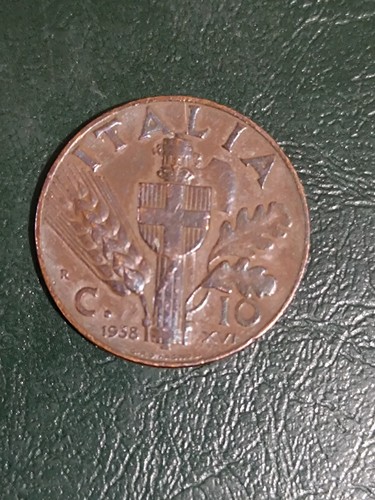 Moneta italia regno 10 - italia,