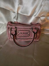 Borsa a Mano GUESS Rosa Monogram Originale – Stile Vintage 