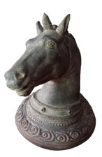 Testa cavallo , in terracotta