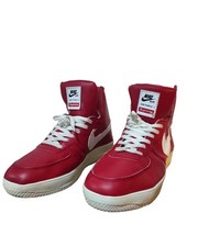 Nike AF1 Air Force 1 High Supreme SP Red US9.5 UK9 EU43  Usato Ottime Condizioni