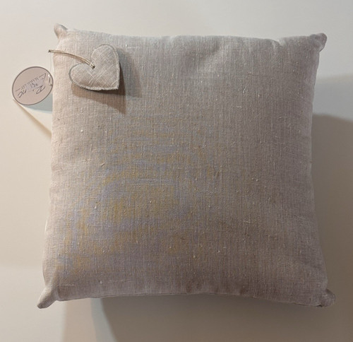 Cuscino lino shabby chic - lino,
