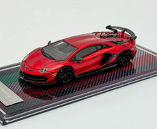 GB U2 1:64 rosso Novitec Aventador SVJ LP770 modello sportivo auto in resina pressofusa