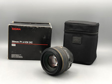 Sigma EX DC 30 mm f/1.4 HSM per Canon EF, #623-1, - BUONO -