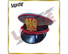 WWII Italian Duce Fascist General Officer Visor Cap – Reproduction by Leslie