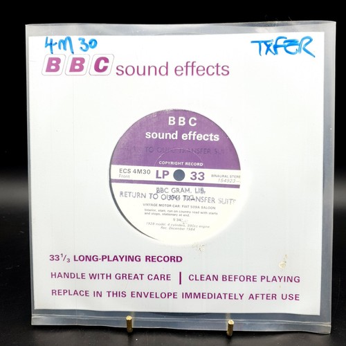 Bbc sound effects record - bbc,