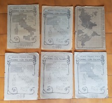 n°6 vol. Raro Atlante Stradale d'Italia del Touring Club Italiano mappe T.C.I.