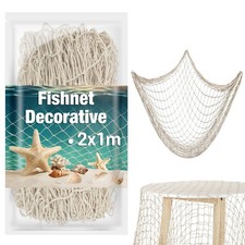 1 rete da pesca decorativa, in
