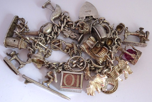 Bracciale charm vintage